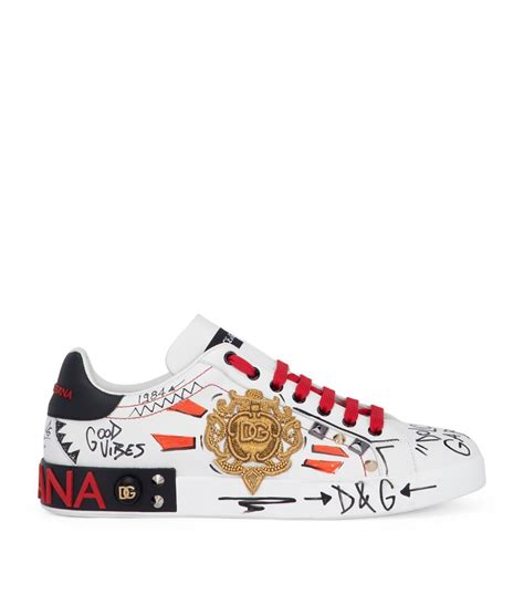 dolce and gabbana graffiti shoes